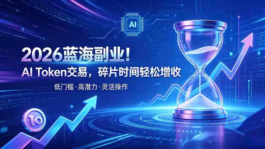 AI Token算力赛道!普通人可入局的数字副业